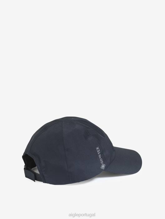 Aigle homens boné icônico gore-tex ajustável preto acessórios D4DF384