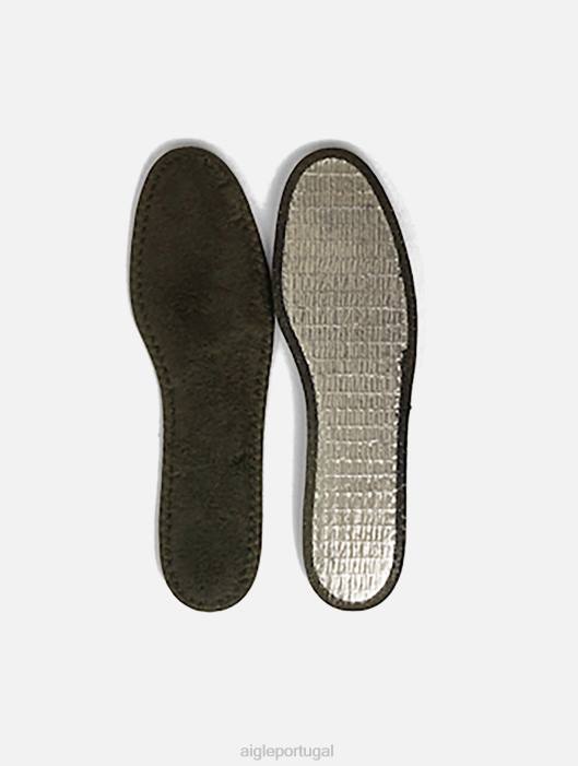 Aigle homens palmilhas isolantes fabricadas na França preto acessórios D4DF422