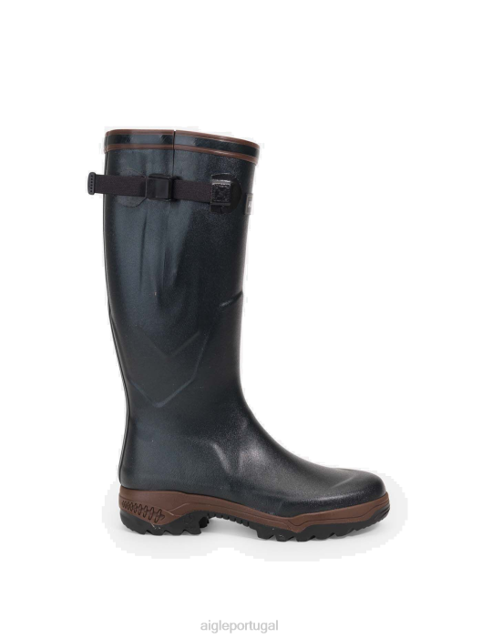 Aigle homens botas anti-fadiga ajustáveis ​​fabricadas na França bronze botas D4DF239