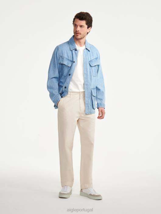 Aigle homens calças chino zibelina roupas D4DF129