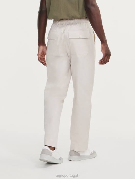 Aigle homens calças de secagem rápida com cintura elástica zibelina roupas D4DF96