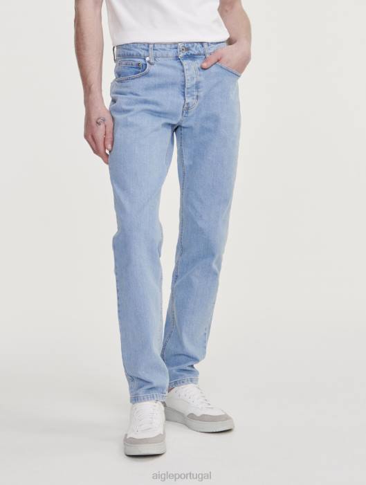 Aigle homens jeans icônicos jeans escuro roupas D4DF44