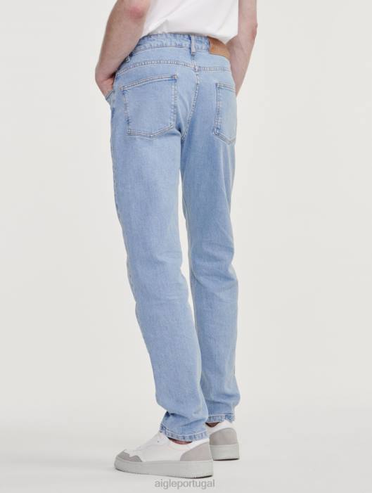 Aigle homens jeans icônicos jeans escuro roupas D4DF44