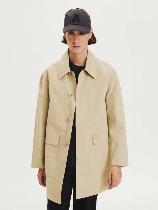 Aigle homens capa de chuva autêntica sarja roupas D4DF183