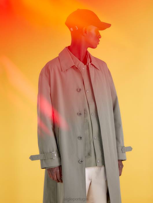 Aigle homens casaco longo mtd taillis roupas D4DF217