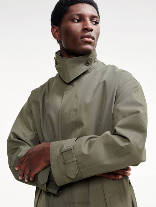 Aigle homens casaco longo mtd taillis roupas D4DF217