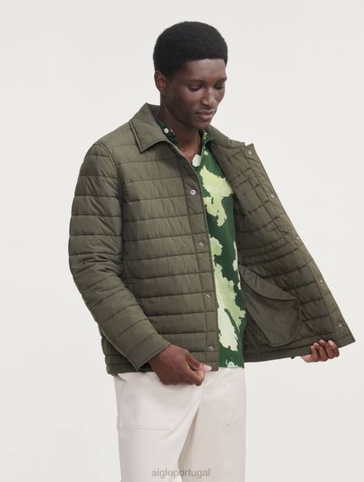 Aigle homens jaqueta acolchoada repelente de água dupont sorona de comprimento médio advogado roupas D4DF176