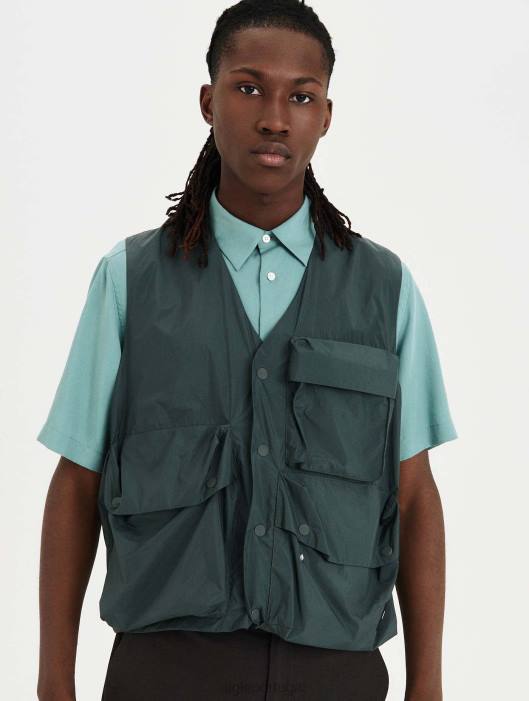 Aigle homens jaqueta com decote em V urbano roupas D4DF198