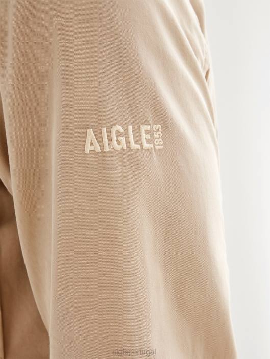 Aigle homens jaqueta curta safári vime roupas D4DF164