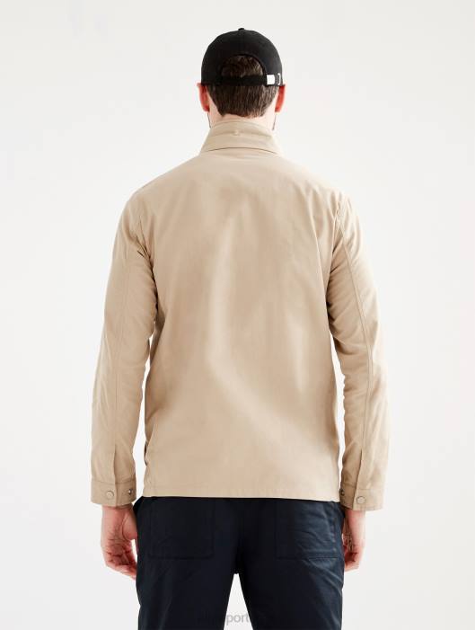 Aigle homens jaqueta curta safári vime roupas D4DF164