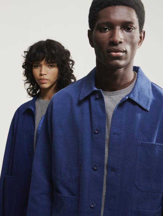 Aigle homens jaqueta de trabalho de comprimento médio encrebleu roupas D4DF180