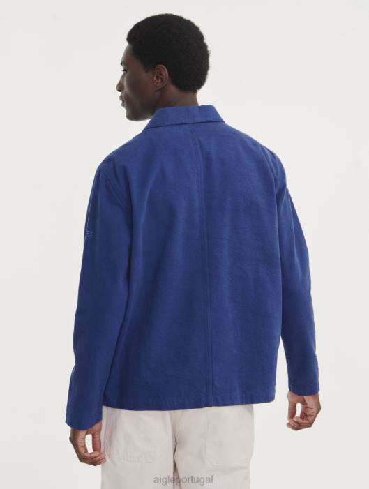 Aigle homens jaqueta de trabalho de comprimento médio encrebleu roupas D4DF180