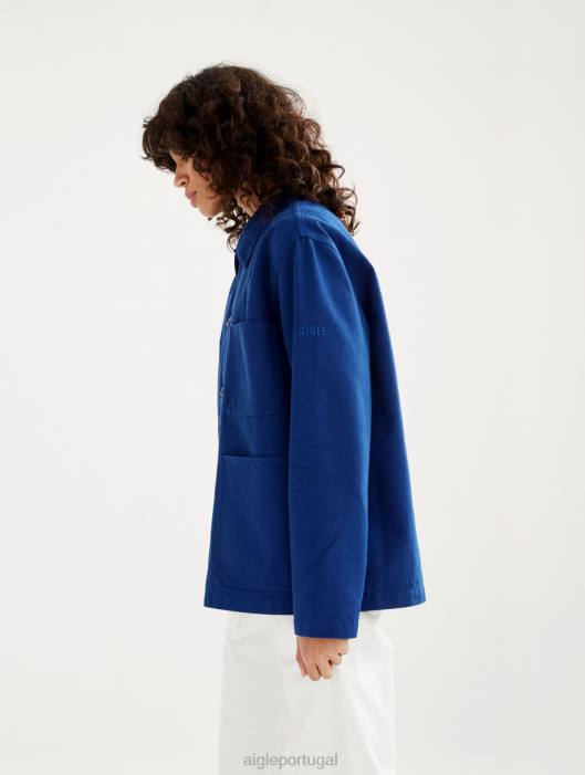 Aigle homens jaqueta de trabalho de comprimento médio encrebleu roupas D4DF180