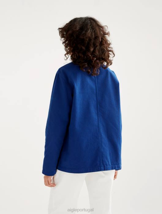 Aigle homens jaqueta de trabalho de comprimento médio encrebleu roupas D4DF180