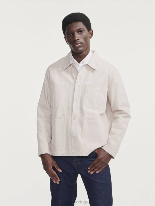 Aigle homens jaqueta de trabalho de comprimento médio zibelina roupas D4DF206