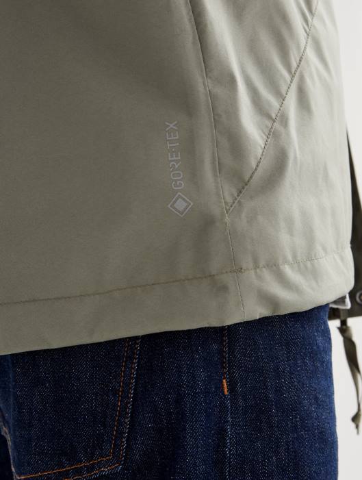 Aigle homens jaqueta gore-tex com capuz curto taillis roupas D4DF208