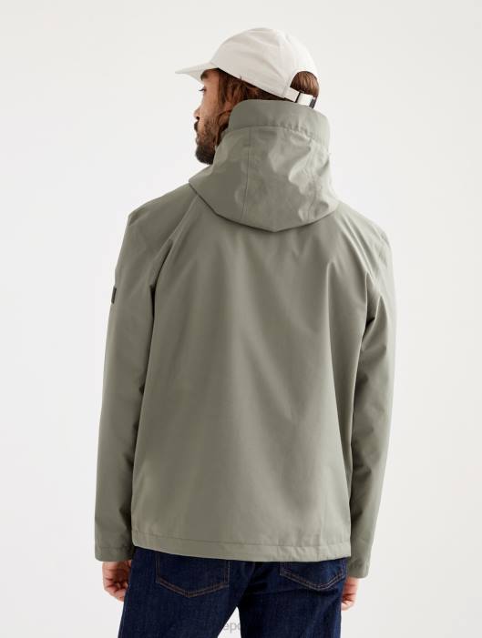 Aigle homens jaqueta gore-tex com capuz curto taillis roupas D4DF208