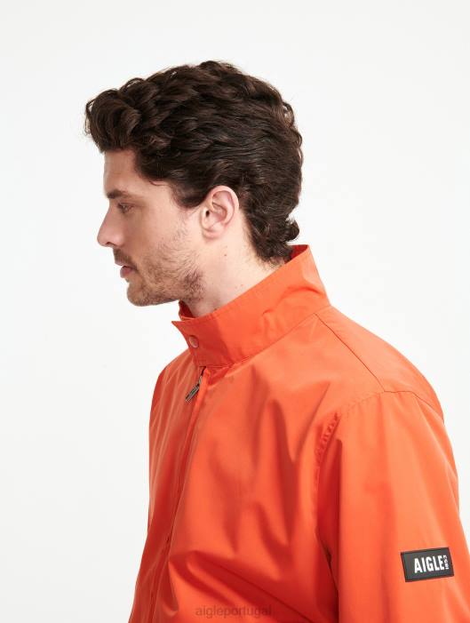 Aigle homens jaqueta impermeável curta Harissa roupas D4DF218