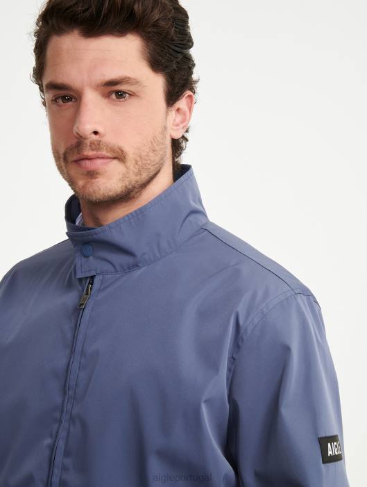 Aigle homens jaqueta impermeável curta marais roupas D4DF186