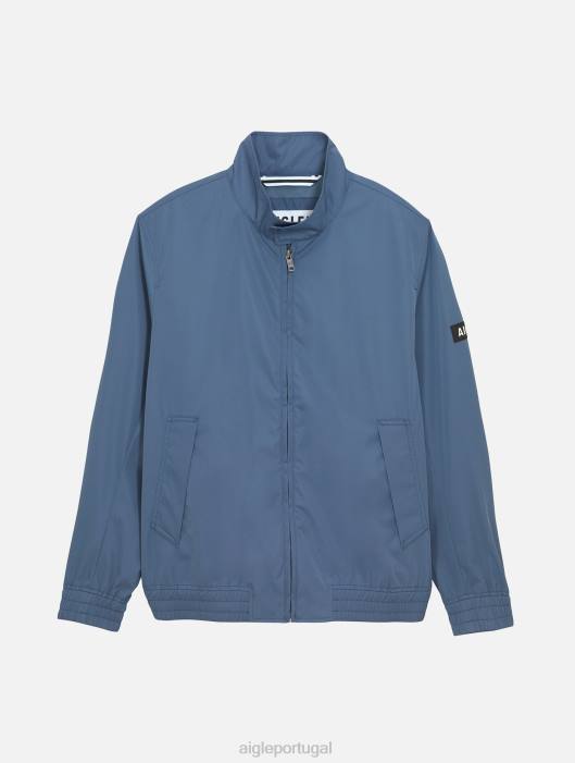 Aigle homens jaqueta impermeável curta marais roupas D4DF186