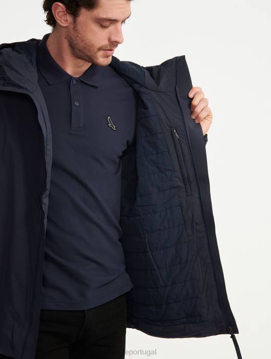 Aigle homens jaqueta mtd acolchoada dupont sorona com capuz e comprimento médio Império roupas D4DF216