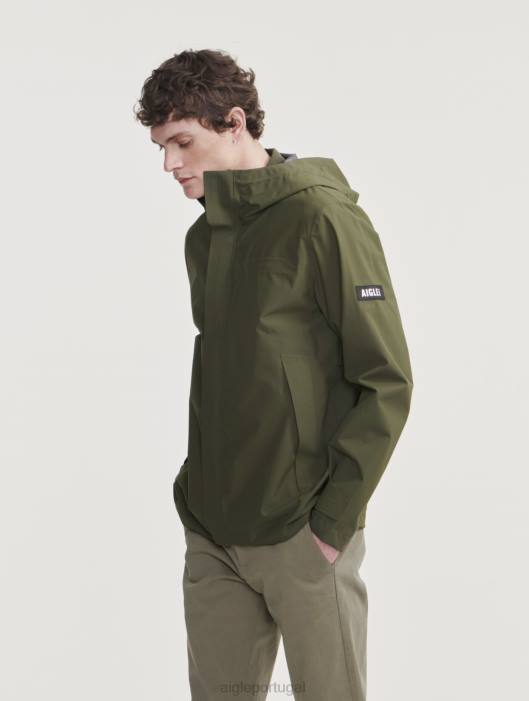 Aigle homens jaqueta mtd com capuz curto advogado roupas D4DF161