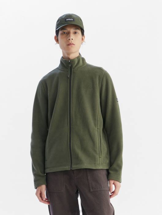 Aigle homens lã de microfibra com zíper advogado roupas D4DF14