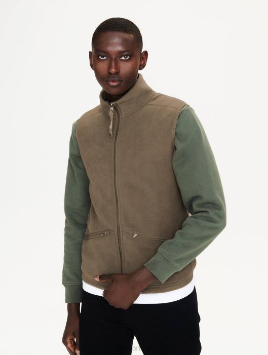 Aigle homens lã sem mangas de microfibra ou eu roupas D4DF109