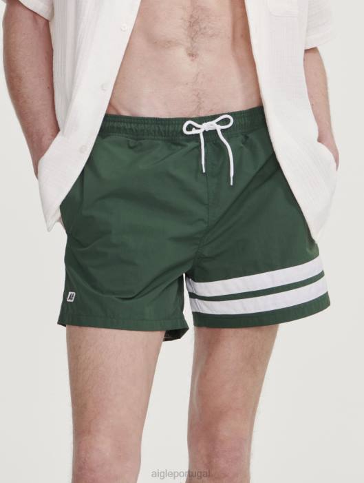 Aigle homens maiô feito na França botânico roupas D4DF118