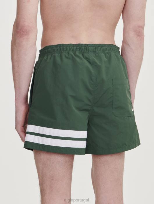 Aigle homens maiô feito na França botânico roupas D4DF118