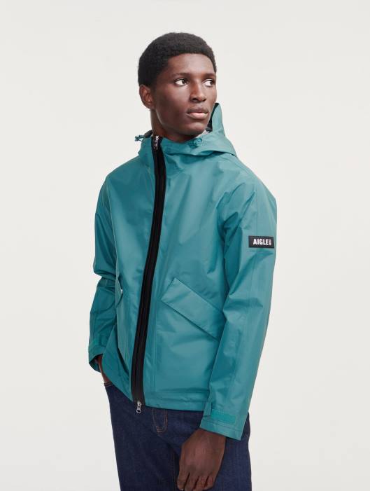 Aigle homens parka goretex longa hidrelétrica eu roupas D4DF202