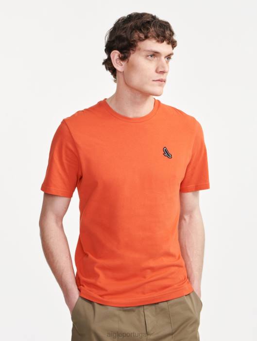 Aigle homens camiseta com gola redonda Harissa roupas D4DF40