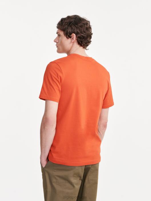 Aigle homens camiseta com gola redonda Harissa roupas D4DF40