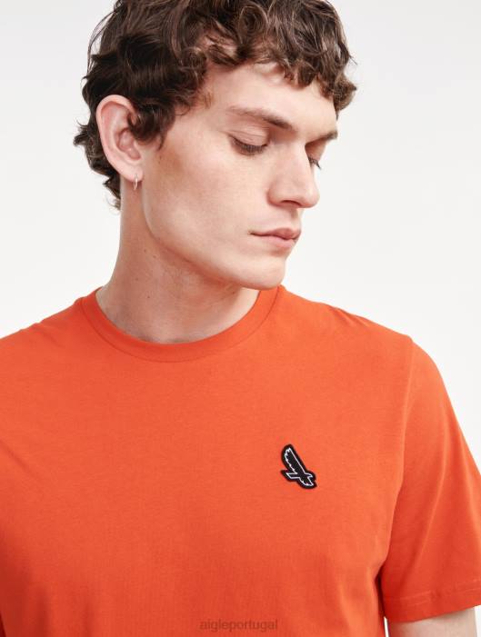 Aigle homens camiseta com gola redonda Harissa roupas D4DF40