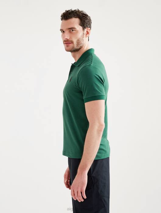 Aigle homens polo de manga curta e secagem rápida botânico roupas D4DF94