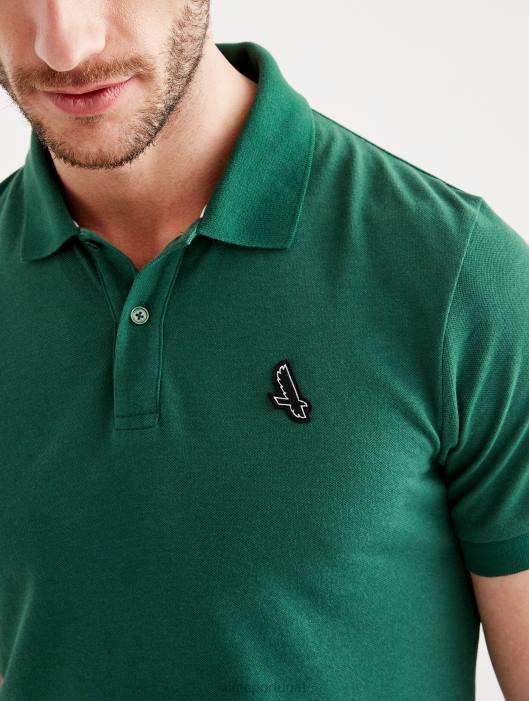 Aigle homens polo de manga curta e secagem rápida botânico roupas D4DF94