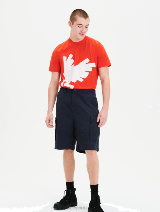 Aigle homens shorts cargo de algodão orgânico Império roupas D4DF125