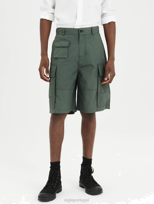 Aigle homens shorts cargo de algodão orgânico urbano roupas D4DF43