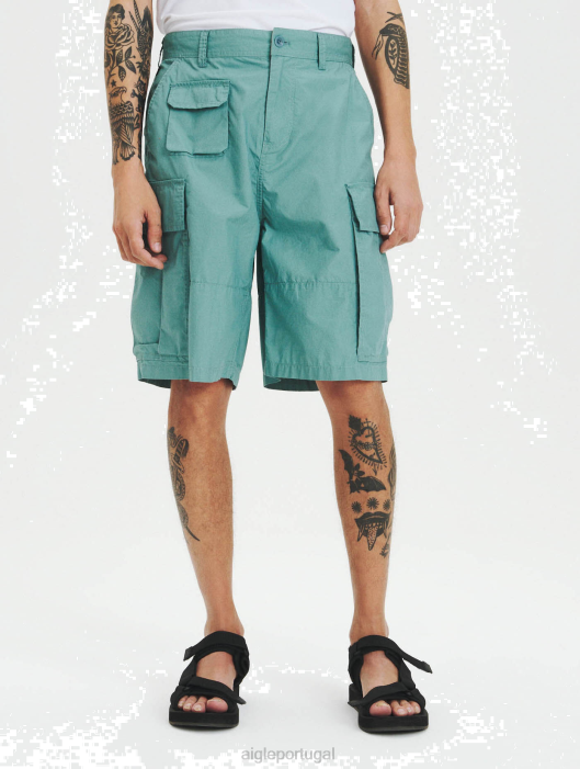 Aigle homens shorts cargo de algodão orgânico valsa roupas D4DF143