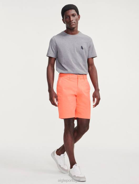 Aigle homens shorts chino abricó roupas D4DF111