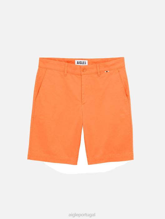 Aigle homens shorts chino abricó roupas D4DF111