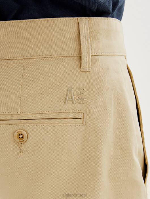 Aigle homens shorts chino vime roupas D4DF65