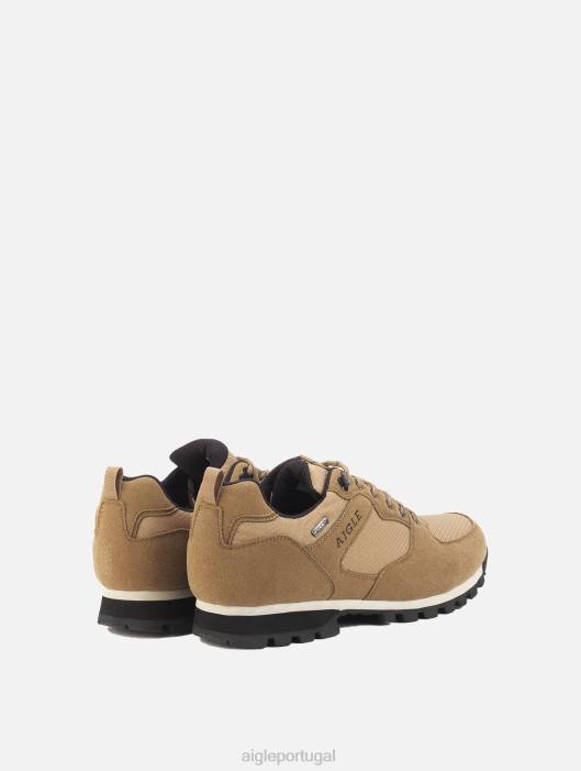 Aigle homens o sapato impermeável ultraleve sépia sapato D4DF294
