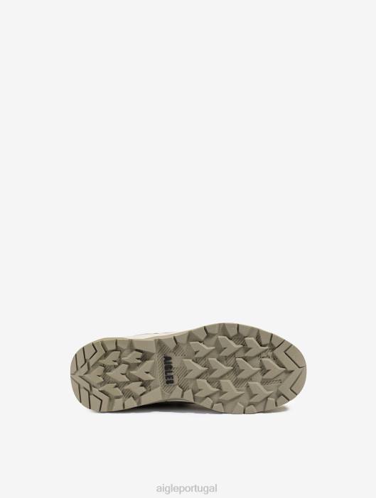 Aigle homens o sapato de caminhada ultraleve com membrana impermeável cinza sapato D4DF256