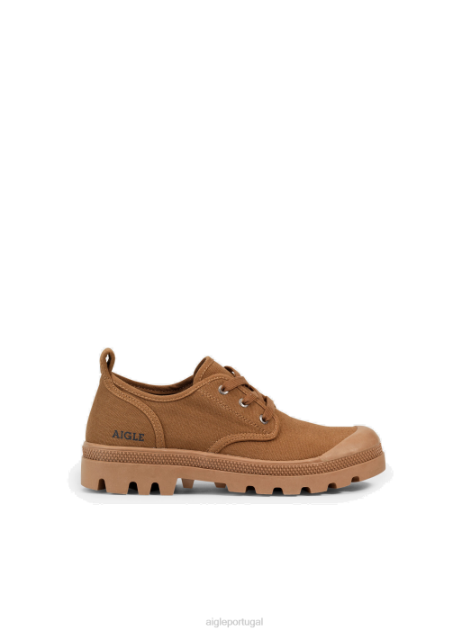 Aigle homens sapatos de caminhada ecológicos marrom sapato D4DF333