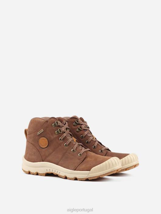 Aigle homens sapatos de caminhada gore-tex camelo sapato D4DF278