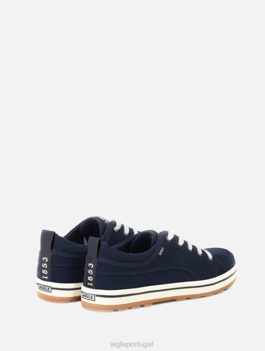 Aigle homens tênis de lona leve marinho sapato D4DF344