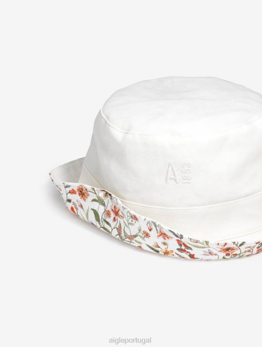 Aigle mulheres chapéu bucket reversível com acabamento lait pr acessórios D4DF663