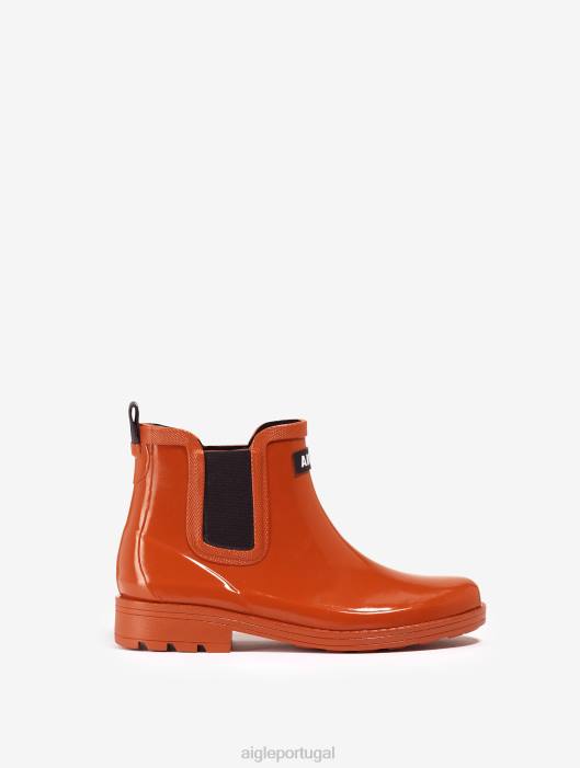 Aigle mulheres bota de chuva de inspiração equestre goji botas D4DF637