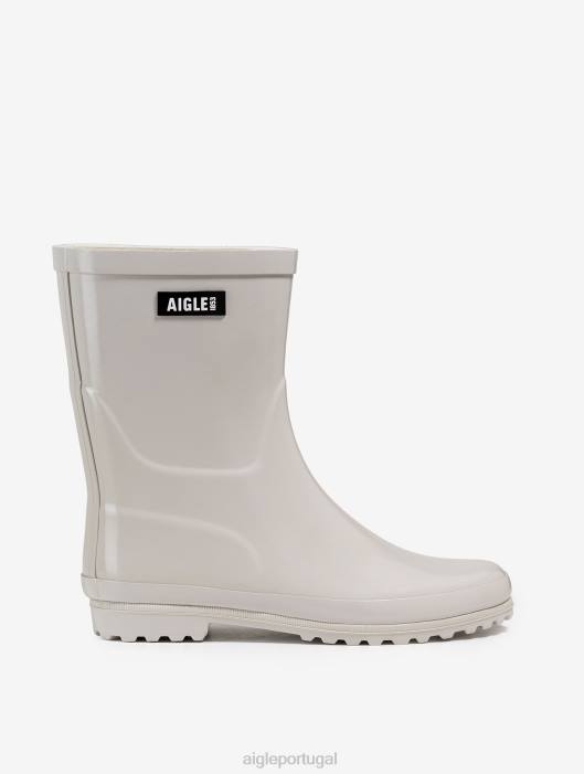Aigle mulheres bota de chuva patenteada no tornozelo zibelina botas D4DF626